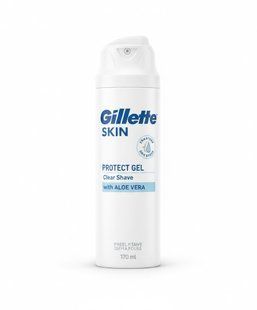 Gillette гель для гоління Ultra Sensitive з маслом Ши 200 мл 7702018604104 фото