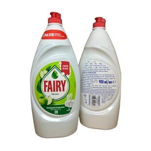Fairy Яблуко рідина для миття посуду Оригінал 900 мл 8006530210904 фото