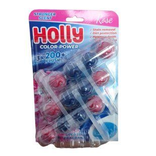 Holly туалетний блок Rose 3 штуки 8606112937207 фото