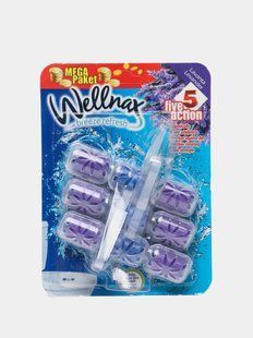 Wellnax туалетний блок лаванда 3штуки 8694732009398 фото