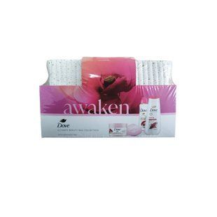 Dove Awaken Жіноча подарункова косметичка, Рожевий