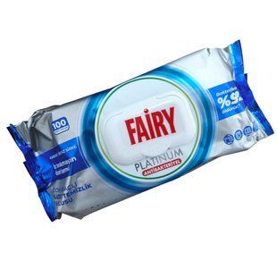 Fairy Platinum серветки багатофункціональні 100 штук 8681554633146 фото